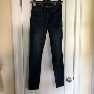 Lookout high rise skinny j crew